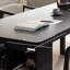 Black Rectangular Solid Wood desk-108430776