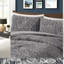 Luxurious Faux Fur Bedding Sets, Polyester Comfort For Modern Bedroom