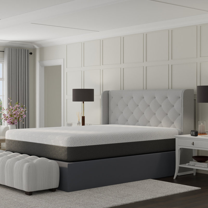 Pur Chill 12" Plush Mattress With Phase Change Cooling Fabric, Extra-long Twin