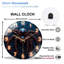 Horloge murale Spider