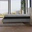 Matelas, grand matelas en mousse viscoélastique gélifiée et rafraîchissante au cuivre 14 po avec support de bord | Gris clair | Mousse-357008365