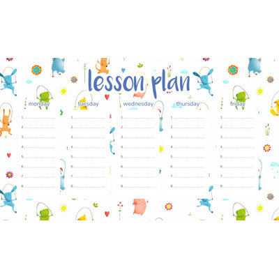 Magnetic Lesson Plan Jumping Animals