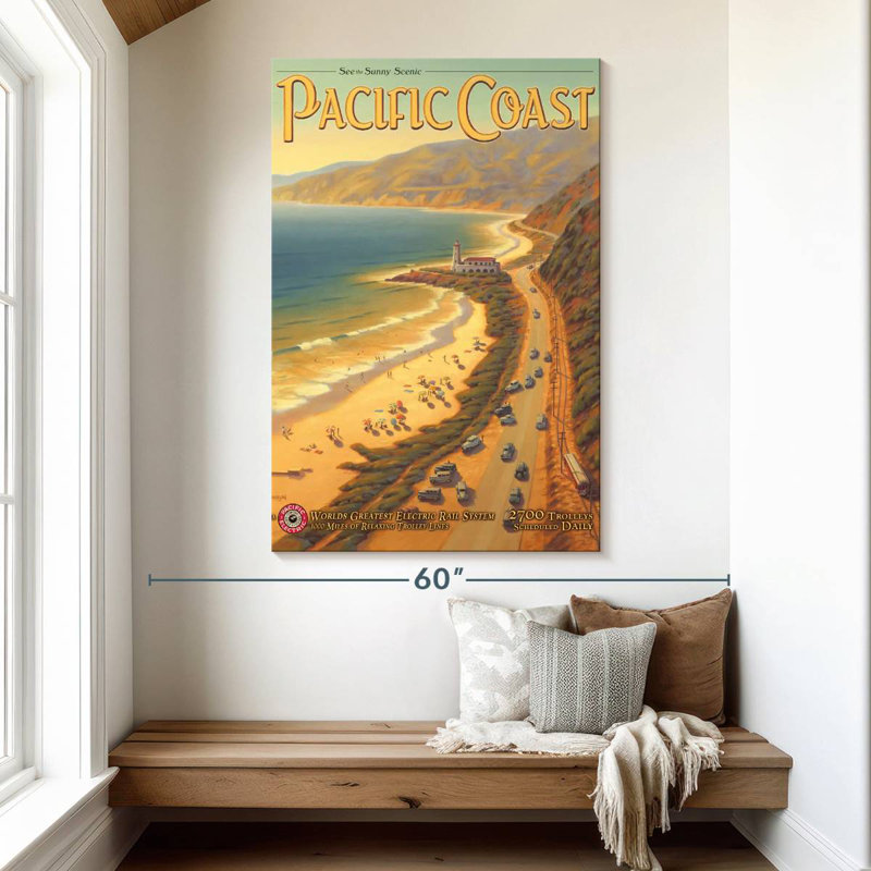 Gillard Pacific Coast, 51" H x 34" W
