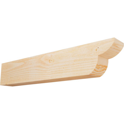 4"W x 6"H x 32"L Crestline Rough Sawn Rafter Tail, Douglas Fir