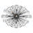Dendelio 9 Light Chandelier-1222089852