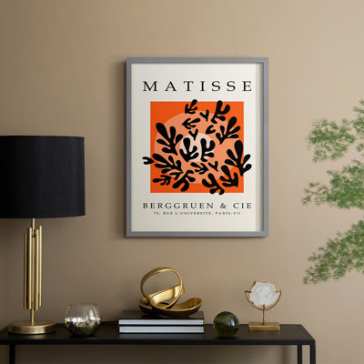 Matisse CEC XXIV, reproduction d'art encadrée - bois massif