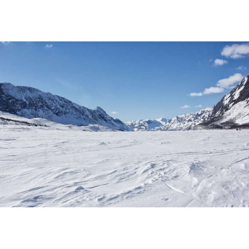 Norway In Winter by Eswaran Arulkumar - Wrapped Canvas Print, 30cm H x 46cm W