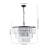 Maisy-Jayne 10 - Light Dimmable Tiered Chandelier-1881105387