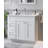 Chrisna 37'' Single Bathroom Vanity with Quartz Top-2107767836