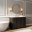 Meuble-lavabo simple autoportant 48 po avec comptoir en pierre ingénieur, 48 po, assemblé à la main, certificat EPA-133572847