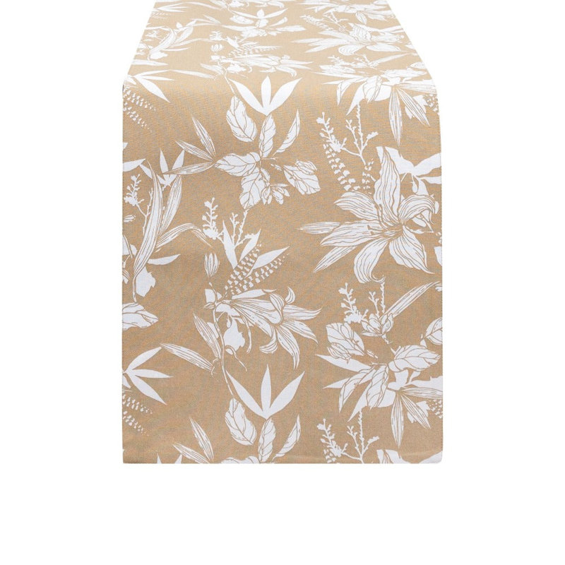 Linge de table Yaretzi, 13 po x 54 po, Taupe