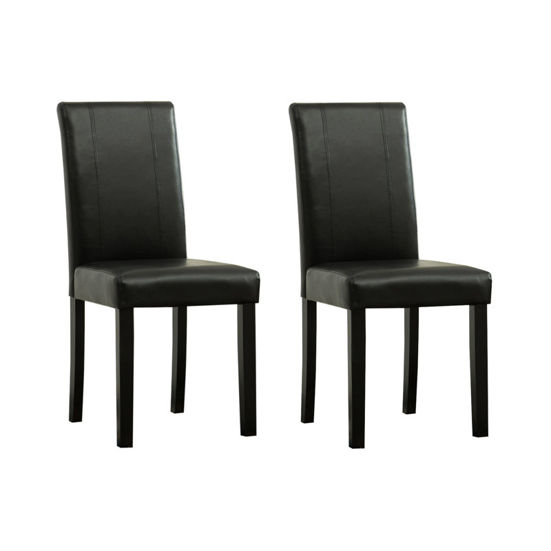 Tereza 45.5cm H Upholstered Side Chair, Black