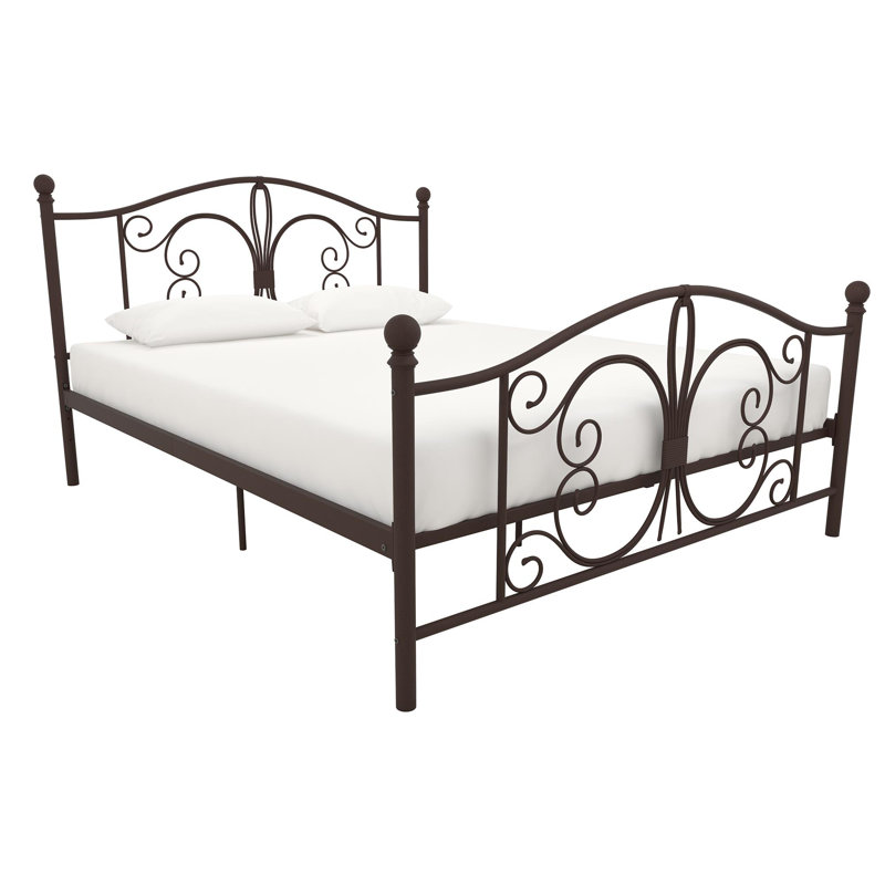 Kourtney Bed, Kingsize (5'), Bronze
