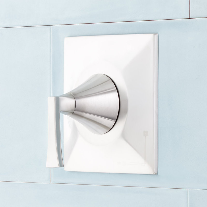 Vilamonte Trim & Pressure Balance Shower Valve, Brushed Nickel