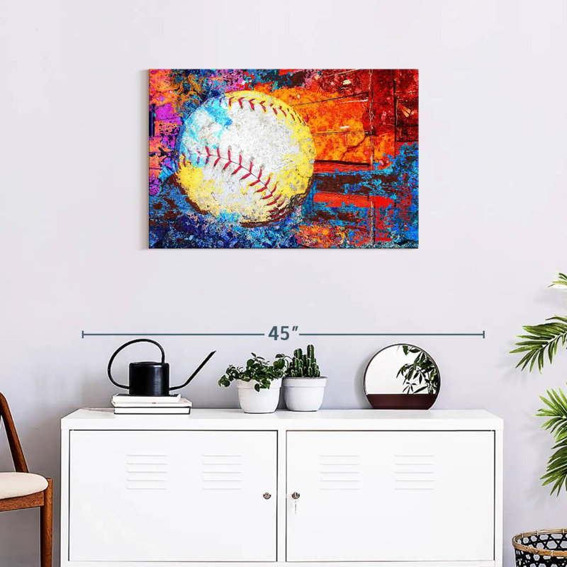 Sireci Baseball Energy, 20" H x 30" W