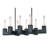Jeterson 8 - Light Dimmable Square / Rectangle Chandelier