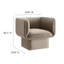 Fauteuil d'appoint en velours Tate Performance-101323708