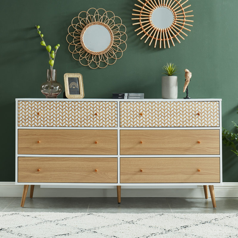 Juliette 150 cm W Chest of 6 Drawers