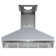Orvieto 60" Wall Mount Range Hood In Stainless-Steel, 1200 CFM with Baffle Filters & Chimney