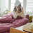 VCLIFE Luxury Soft 100% Cotton Duvet Cover Set-1034255674-1034255675