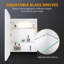 Daquavion W H Wall Mounted Required Medicine Cabinet Mirror 2 Adjustable-498638181-498638203