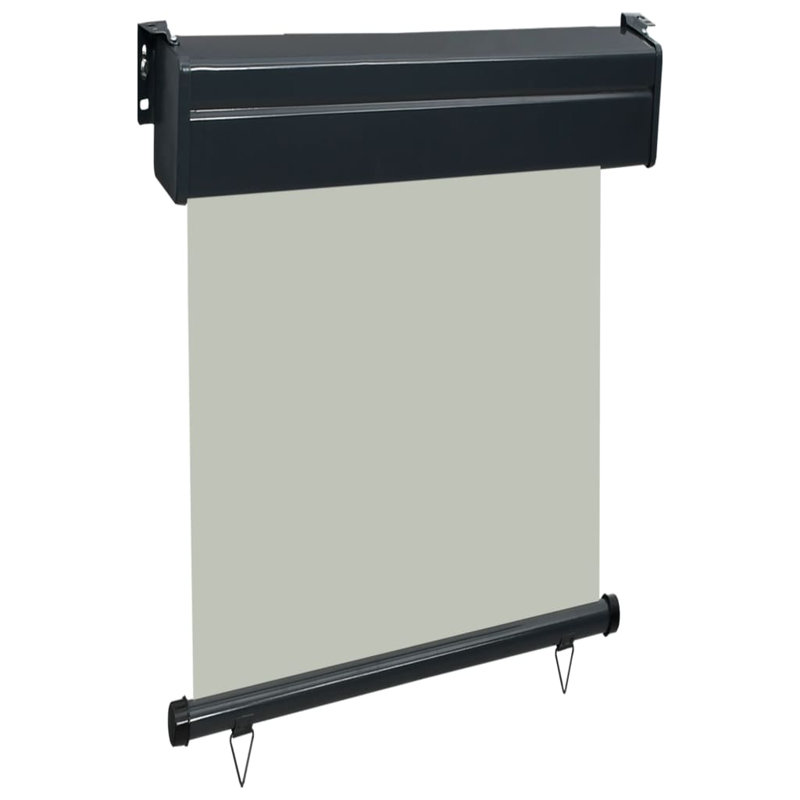 Ergun Balcony Side Awning 65x250 cm, Grey