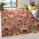 Saint-Paul Handwoven Flatweave Wool Red/Brown Area Rug