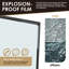 Porte de douche encadrée avec verre transparent l 48 po x H 76 po Ennis-101281846
