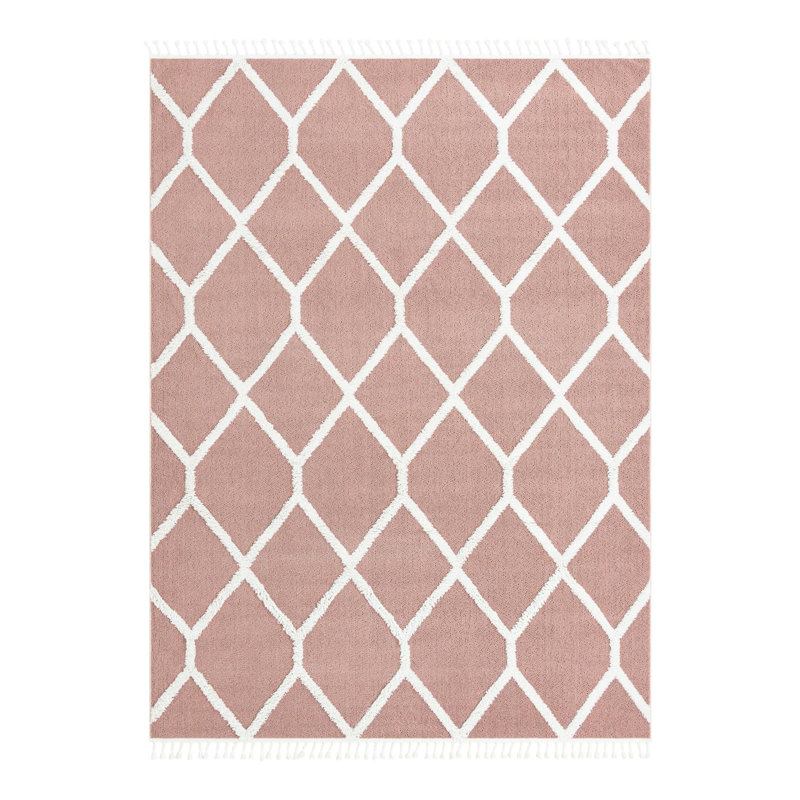 Geometric Indoor Rug, Rectangle 9' x 12'