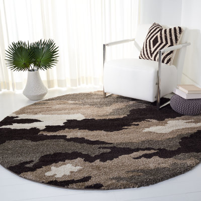 Tapis brun Millia