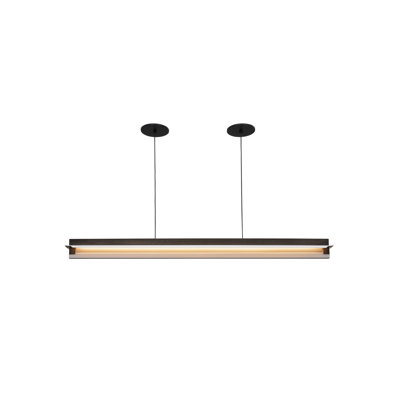 Nubis 1 - Light Textured Black Pendant