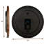 Large Wall Clock 16 Inch Silent Non Ticking Movement Quartz Battery Operated Round Easy To Read Decorative Classic Brown