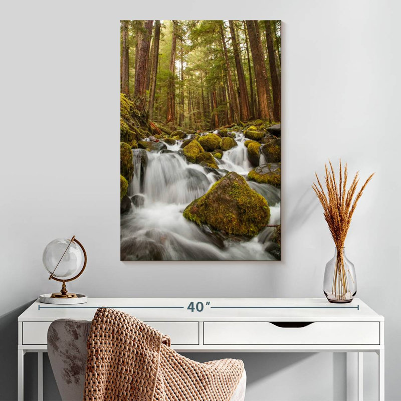 Alvord Forest Stream Boulder, 30" H x 20" W