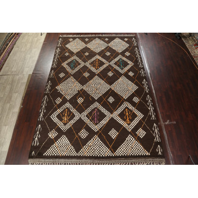 One-of-a-Kind 9'11" X 14'11" Wool Area Rug in Brown