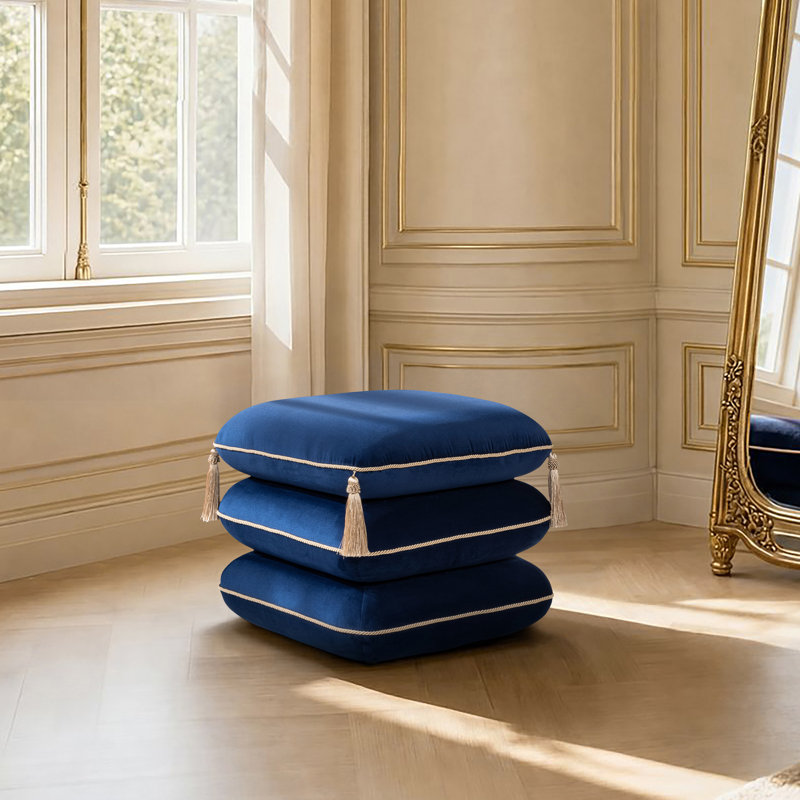 Repose-pieds 19,5 po Monarch, Marine
