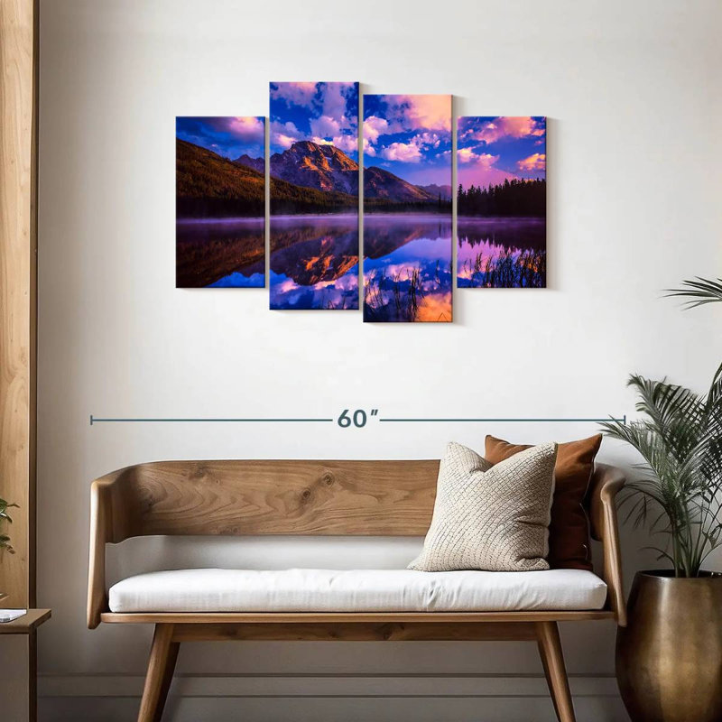 Alvord Grand Teton, ciel printanier, H 27 po x l 43 po