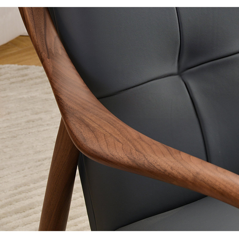 Comfortable Black Walnut Chair