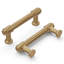 Poignée barre Piper - Poignée centrale d'armoire de 3 po bronze bronze - Quincaillerie de style Mid-Century pour tiroirs et armoires-87810549-116358819