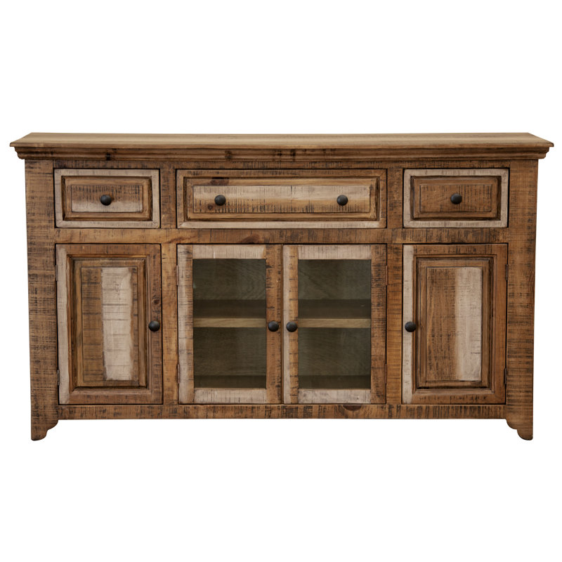 Console 3 tiroirs, 4 portes Glenwood
