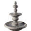Handcrafted Outdoor Weather Resistant Floor Fountain with Lights