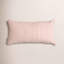 THROW PILLOW - RECTANGLE- LAURENS PINK STRIPE-1450357840
