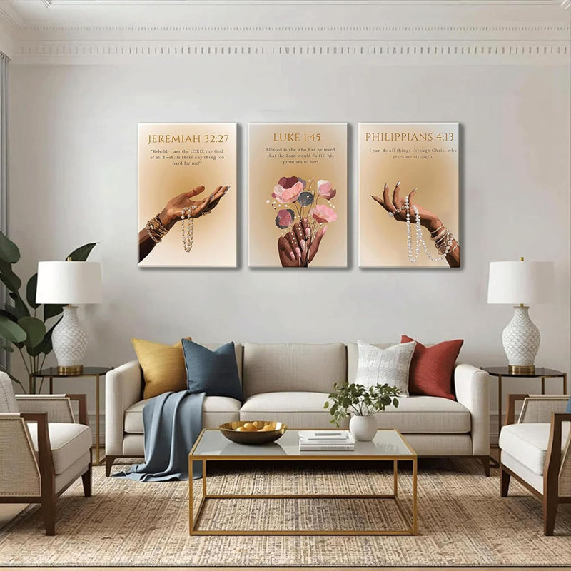 3 Piece Wrapped Canvas Print