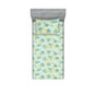 Almond Green Marigold Floral
