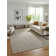 Van Dyke Hand Loomed Chevron Area Rug in Beige