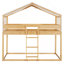 Lit simple superposé simple avec tente-2023293600