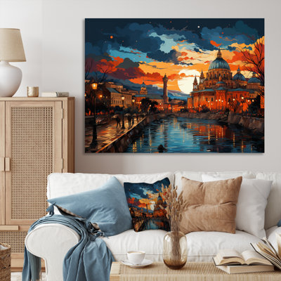 " Popart Rome Cityscape "