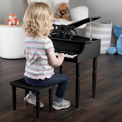 Hey Play 30 Key Kids Piano With Bench