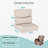  Smile Outdoor Chair Cushions Set, Sunbrella Fabric High Back and Deep Seating Outdoor Cushion, Set of 2-408775244-408775247