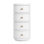 Celine 4-Drawer Acacia End Table