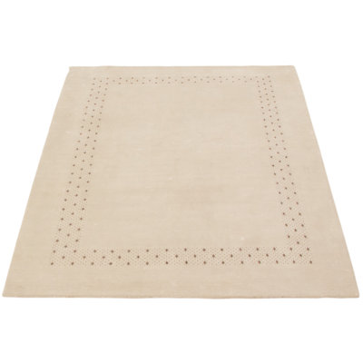 Tapis kaki clair Mclellan Luribaft 5 pi 5 po x 7 pi 9 po